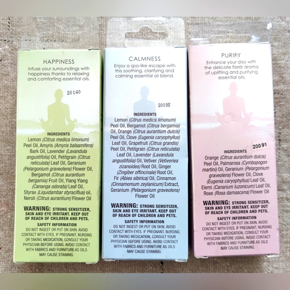 Set of 3 Chesapeake Bay Mind & Body Essential Oils 10ml each - Picture 2 of 3